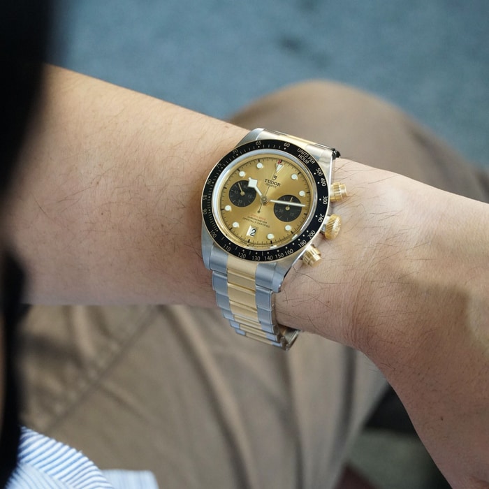 ブラックベイ クロノ S&G Ref.M79363N-0007 品 メンズ 腕時計