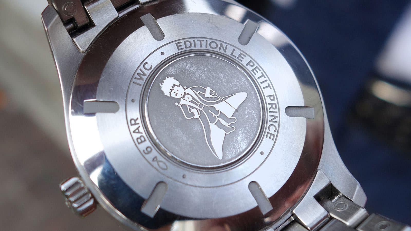 IWC マークXVIII プティ・プランス IW327014の裏ぶた