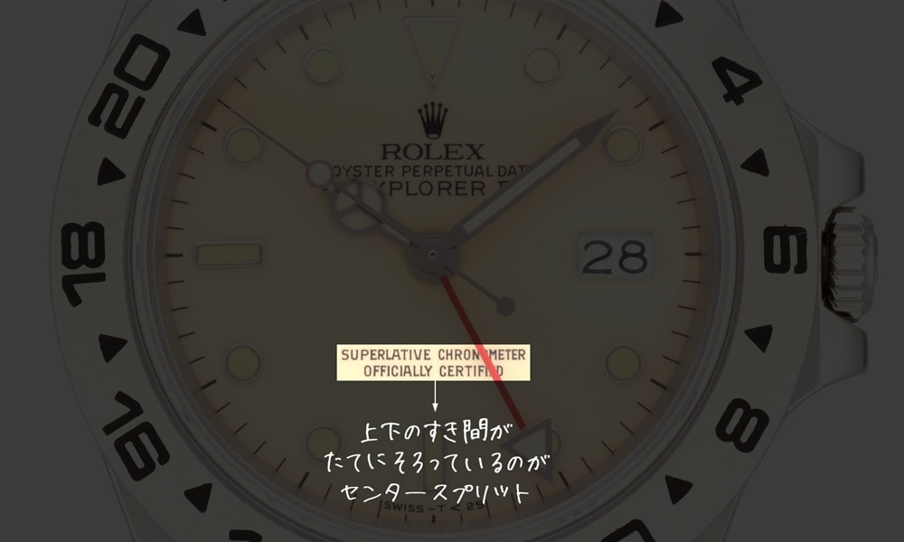 ロレックス エクスプローラーII Ref.16550