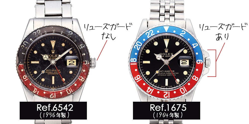 Ref.6542とRef.1675の比較