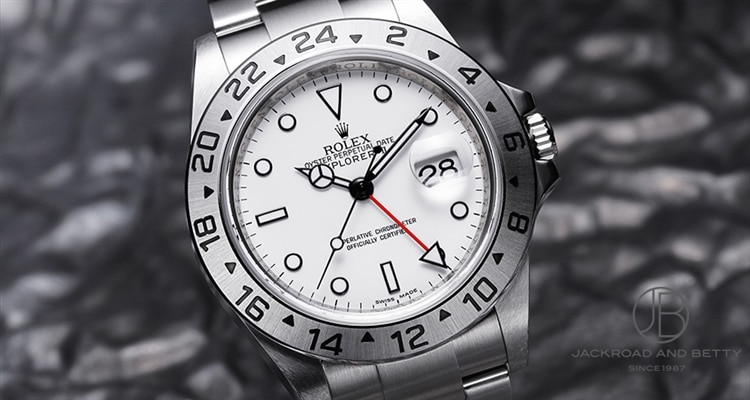 ロレックス エクスプローラーII Ref.16570