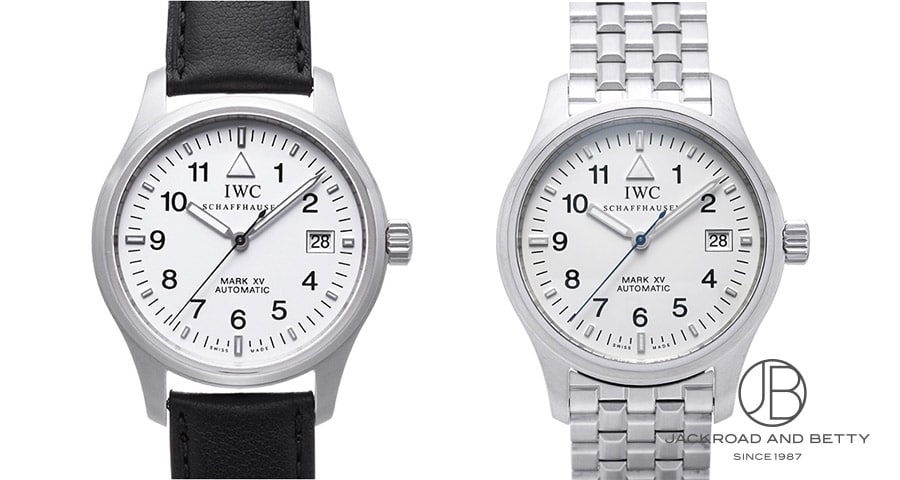 IWC マークXV(マーク15) Ref.IW325309(左) Ref.IW325310(右)