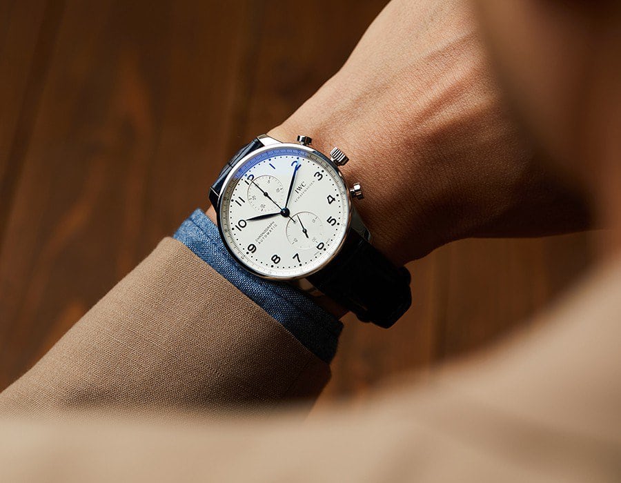 IWCの着用イメージ