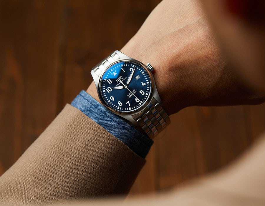 IWCの着用イメージ