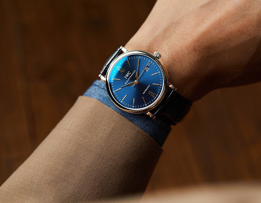 IWCの着用イメージ