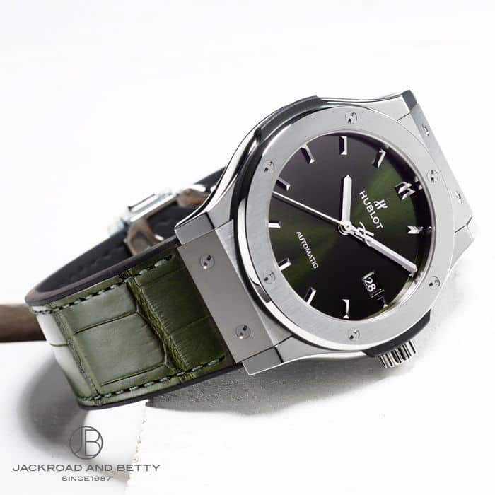 ウブロ クラシック・フュージョン チタニウム グリーン Ref.542.NX.8970.LR