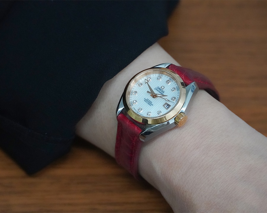 スタッフ江藤が愛用するオメガ シーマスター アクアテラ Ref.231.20.30.20.55.003