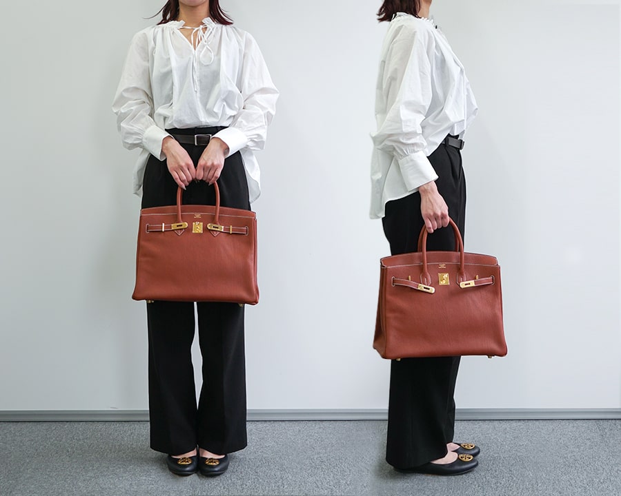 身長162cm×バーキン35