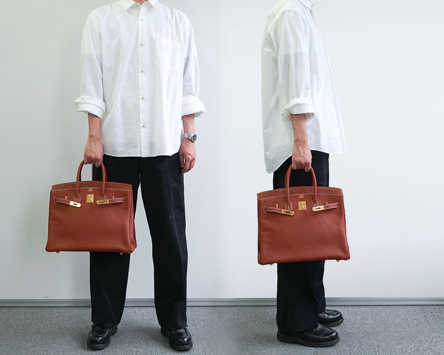 身長171cm×バーキン35