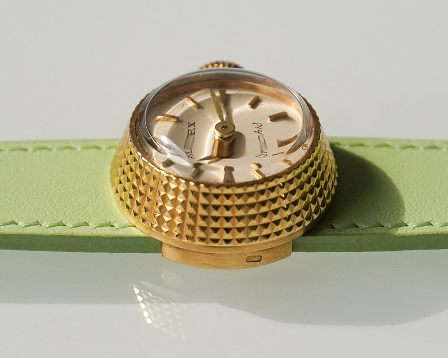 ロレックス カメレオン オーキッド 1950年代製 プラスチック風防イメージ