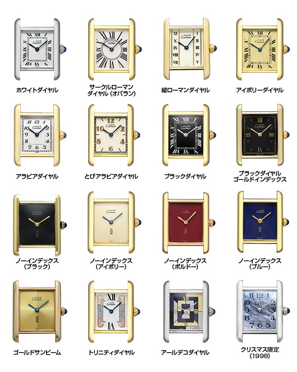 マストタンクのダイヤルバリエーション
