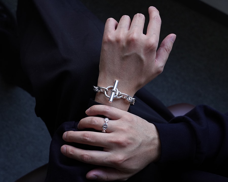 シェーヌ・ダンクル ブレスレットとアンシェネリング