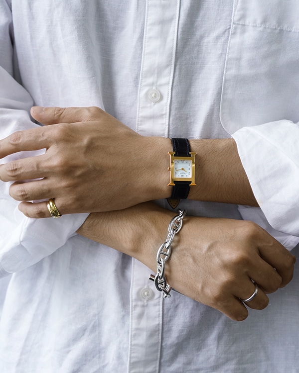 エルメス Hウォッチ PM 25mm Ref.W038948WW00