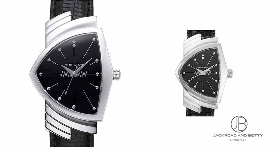 左:ユンハンス マックスビル ハンドワインド Ref.027/3702.00 右:ユンハンス マックスビル Ref.047.4541.00