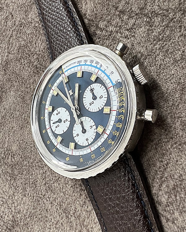 1970年代製 ジャガー・ルクルト クロノグラフ バルジュー72 Ref.2468-42