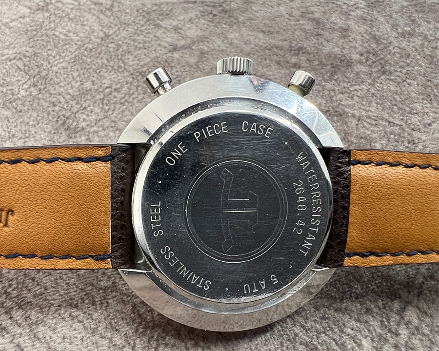 1970年代製 ジャガー・ルクルト クロノグラフ バルジュー72 Ref.2468-42
