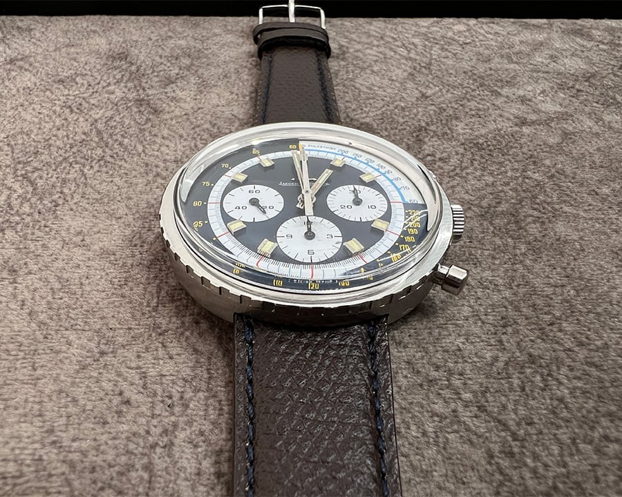 1970年代製 ジャガー・ルクルト クロノグラフ バルジュー72 Ref.2468-42