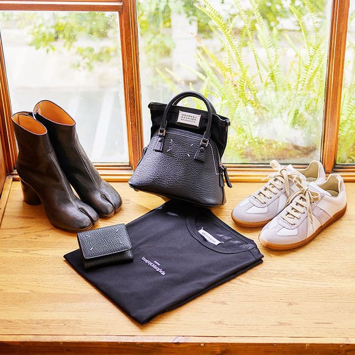 幅広いカテゴリで展開されているメゾン マルジェラ