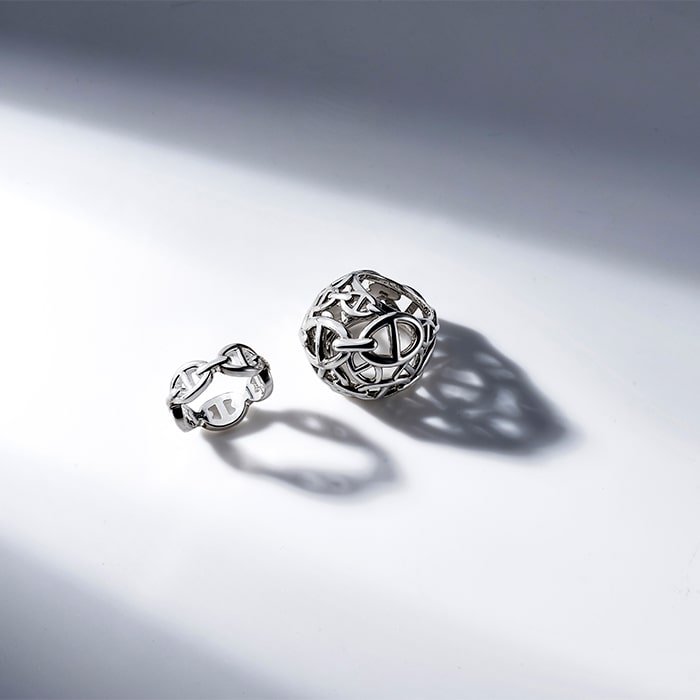 エルメス シェーヌ・ダンクル リング