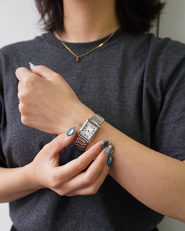 タンク マスト SM  手首周り14cm 女性着用イメージ