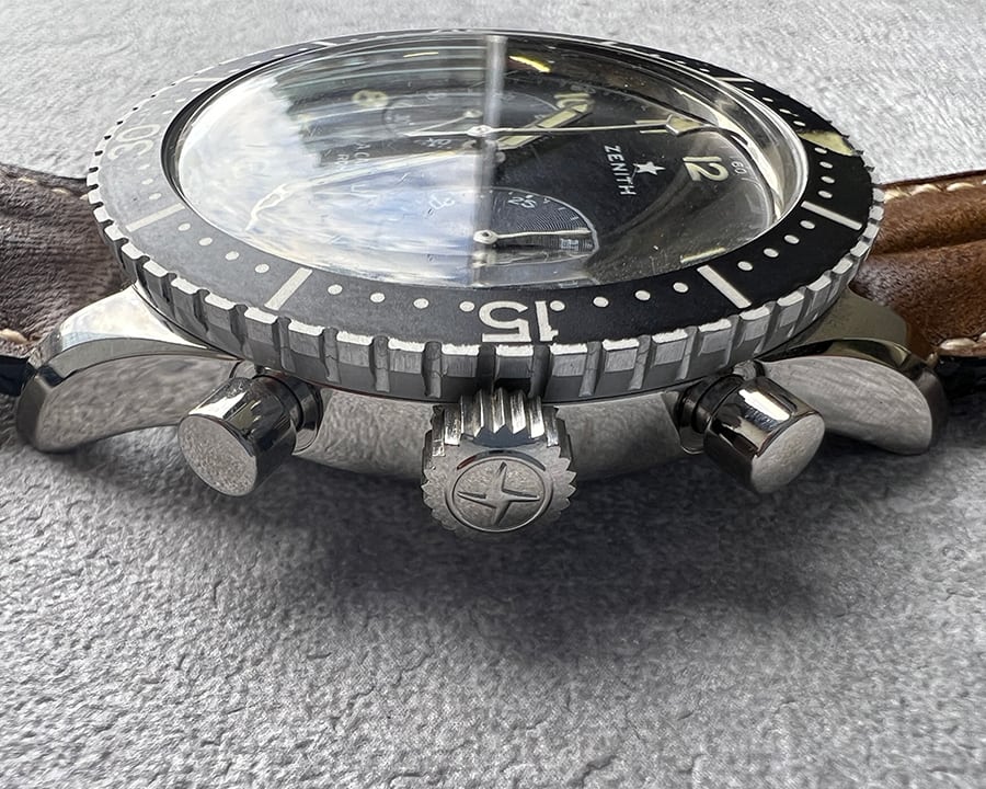 1960年代製 ゼニス TIPO CP-2 クロノグラフ イタリア空軍 Ref-