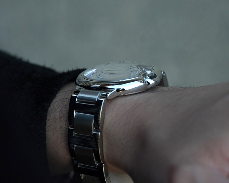カルティエ バロンブルー ドゥ カルティエ 40mm Ref.WSBB0040 コーディネート