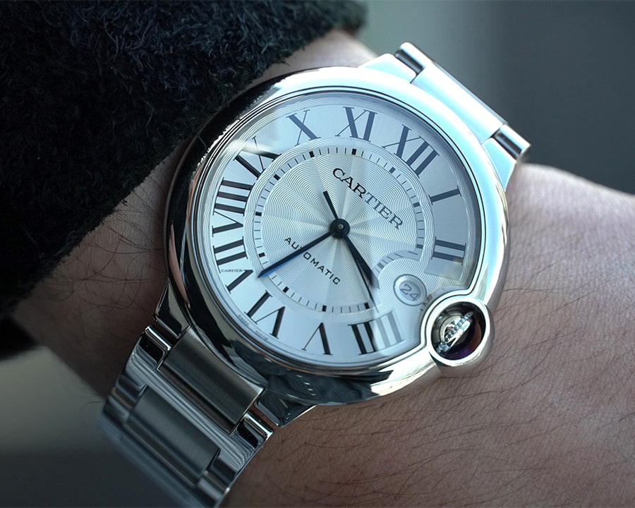 カルティエ バロンブルー ドゥ カルティエ 40mm Ref.WSBB0040 コーディネート