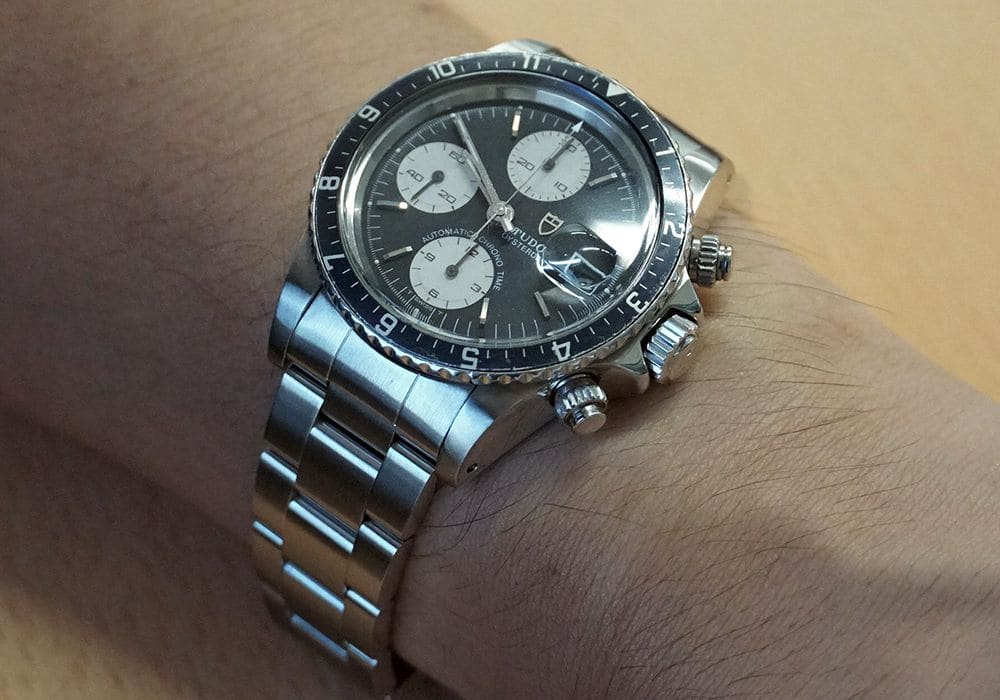 チューダー クロノタイム Ref.79170の着用