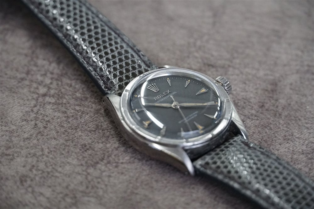 ロレックス オイスターパーペチュアル Ref.6085の着用