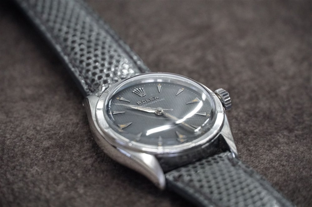 ロレックス オイスターパーペチュアル Ref.6085の着用