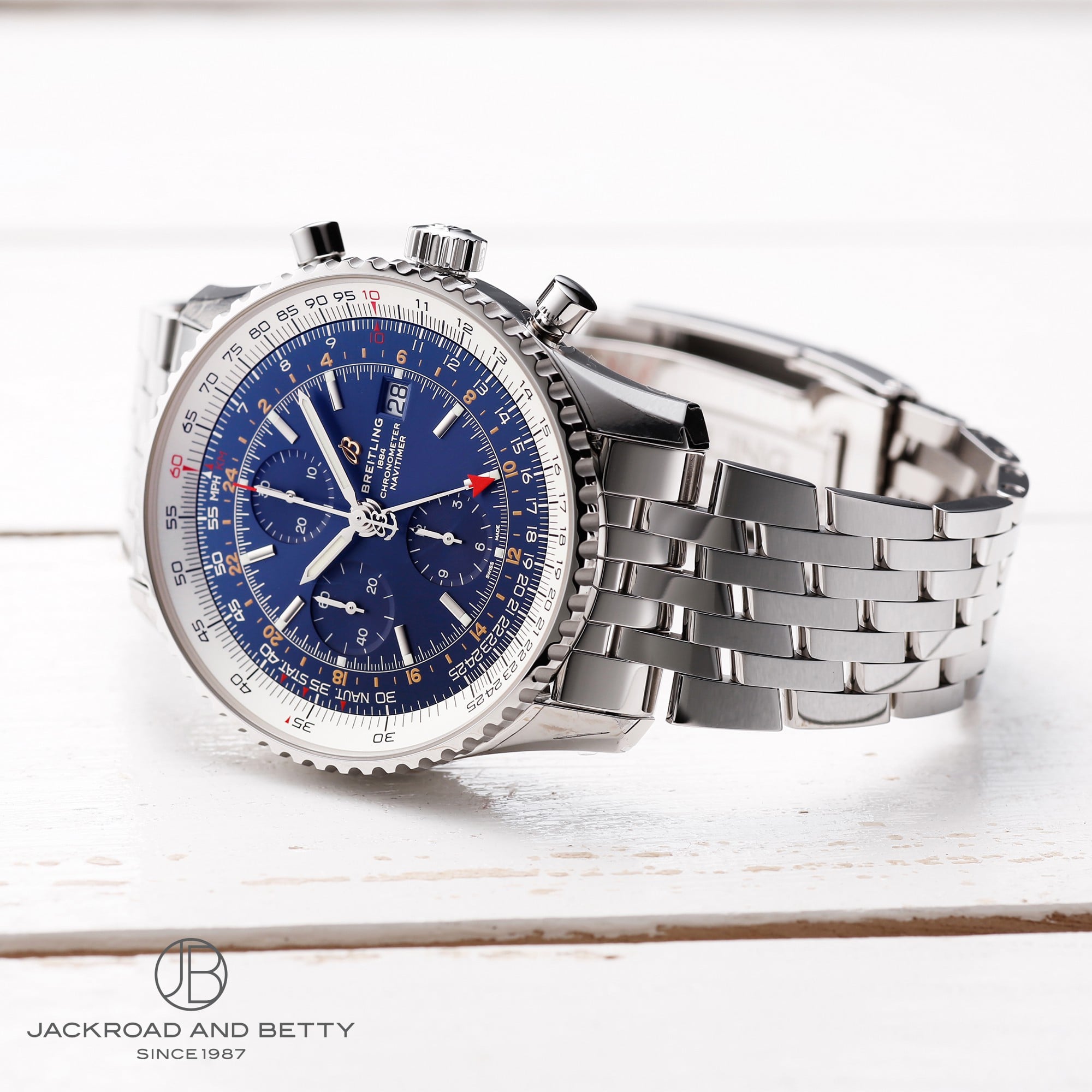 BREITLING ナビタイマークロノグラフ GMT46