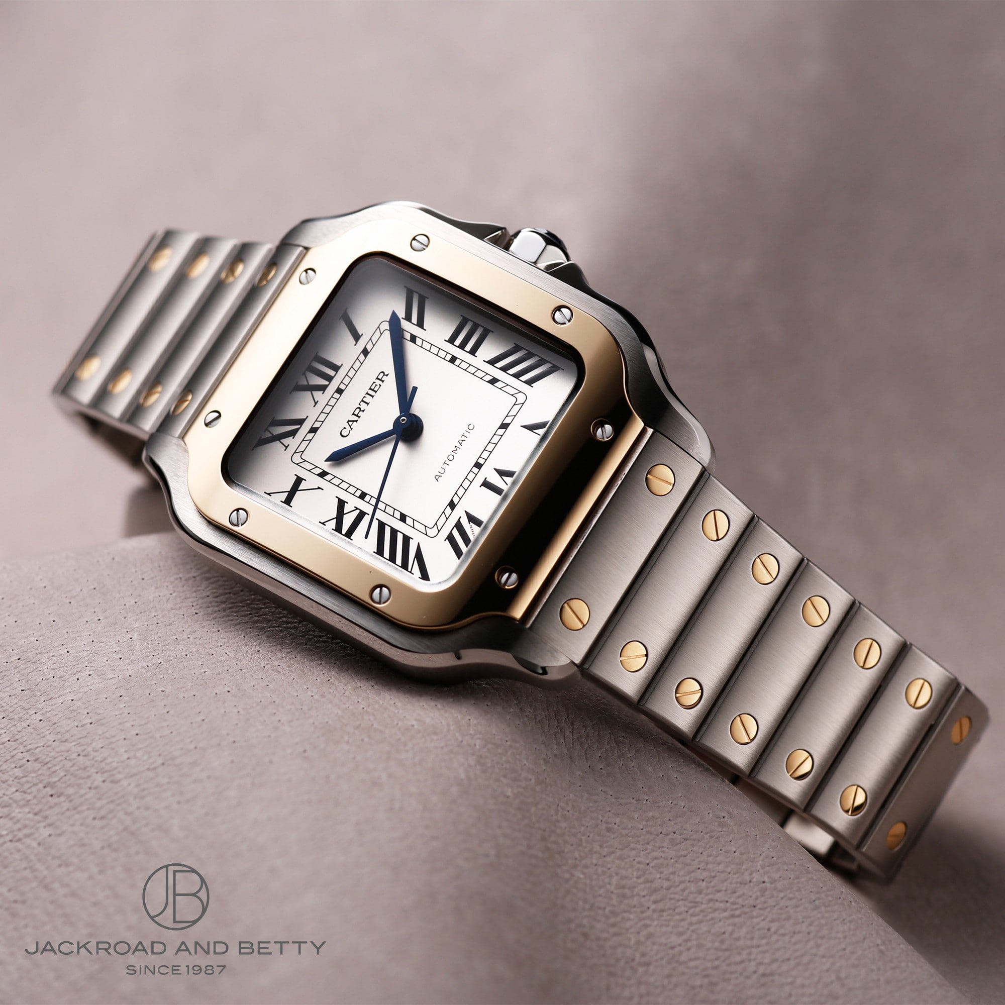 カルティエ Cartier サントス ドゥ カルティエ スケルトン LM