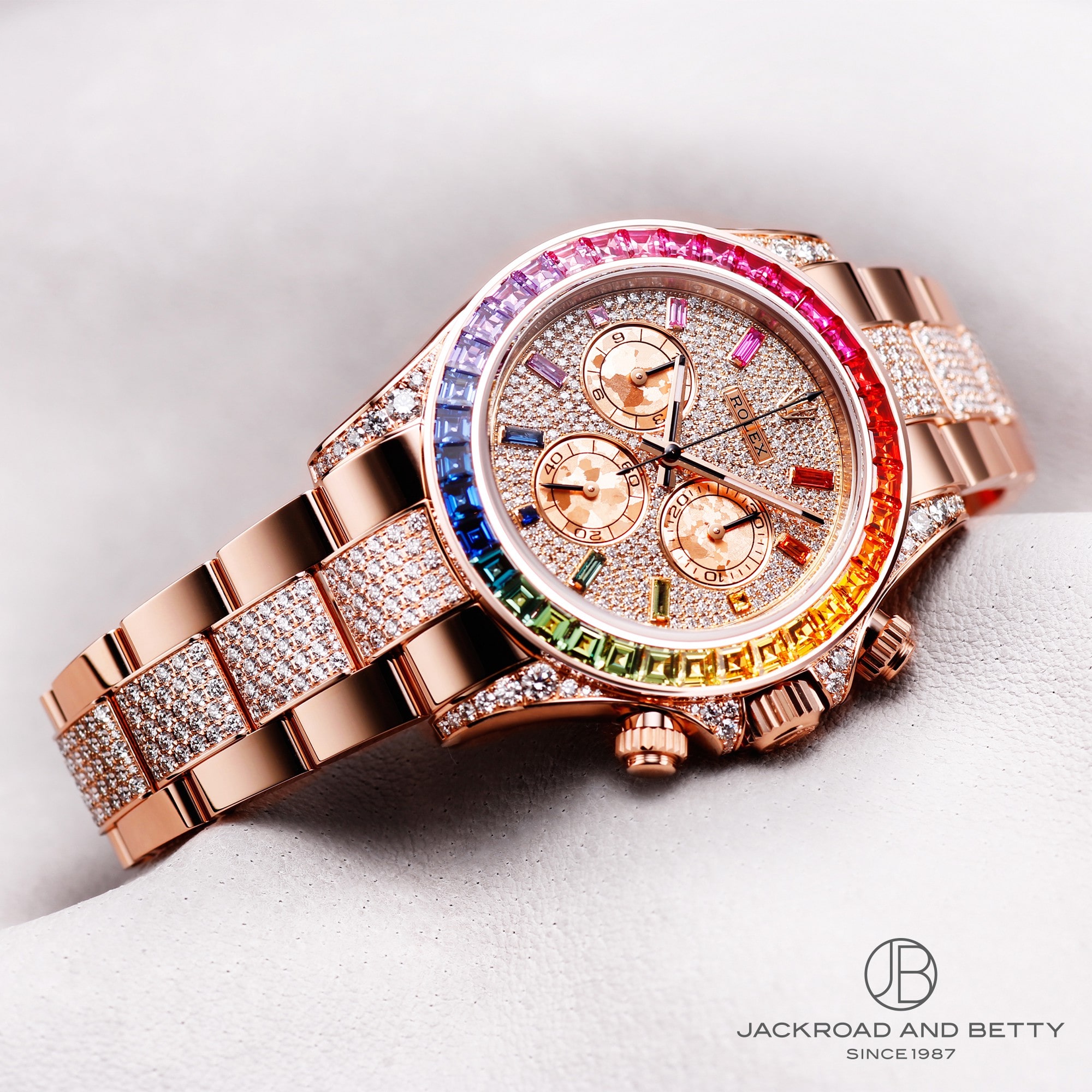 コスモグラフ デイトナ レインボー rbow Cosmograph Daytona Rainbow Full Pave Diamond ロレックス メンズ 新品 時計