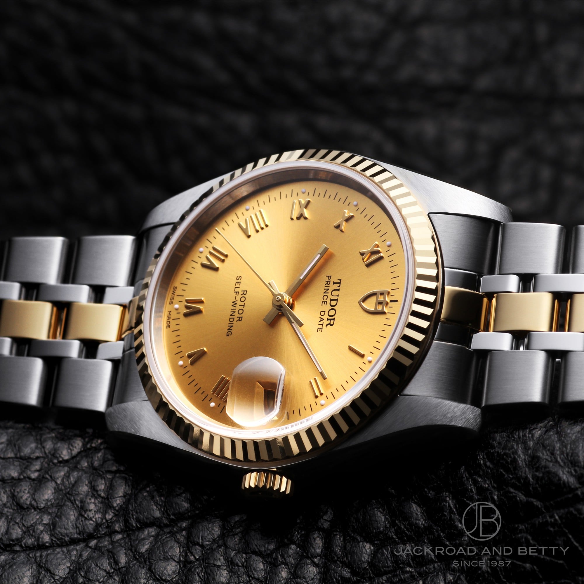 チュードル TUDOR 74033 プリンス デイト Cal.2824-2 自動巻き メンズ _753501