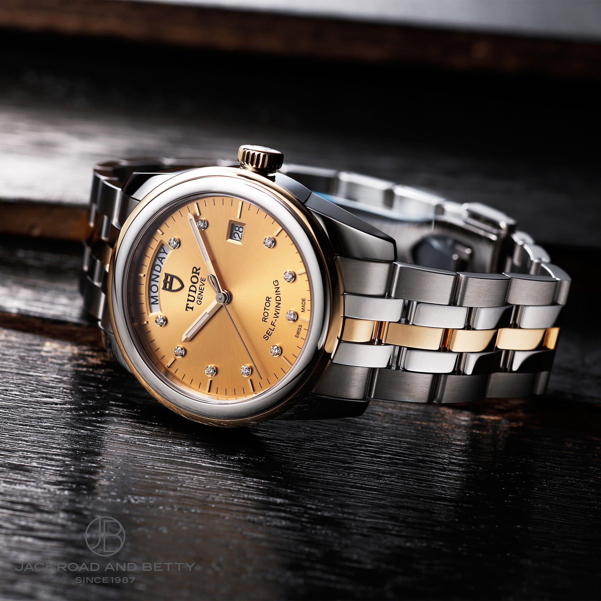 好評定番 Tudor - チュードル TUDOR グラマー デイトデイ 56003の通販