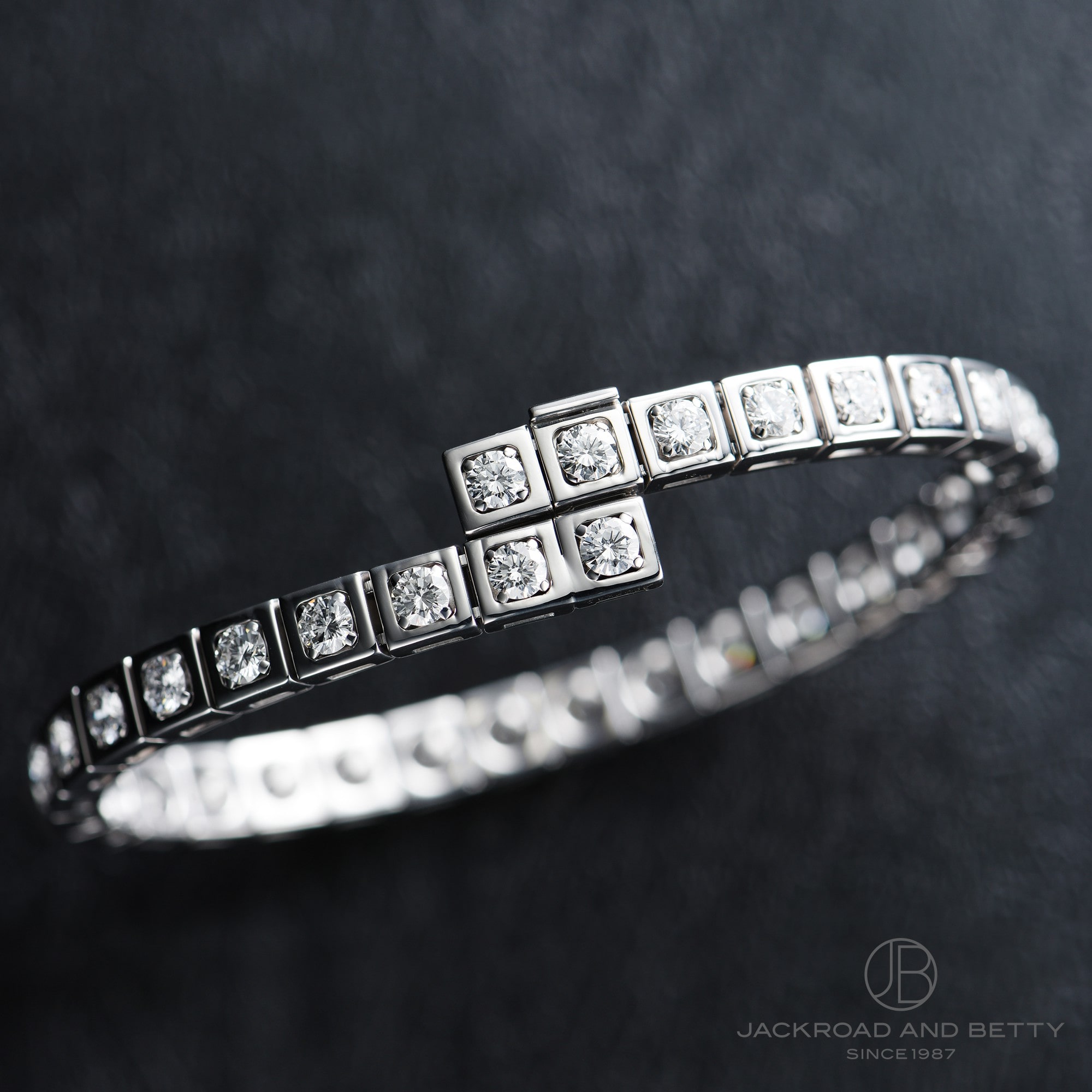 カルティエ テクトニック ダイヤモンドバングル #16