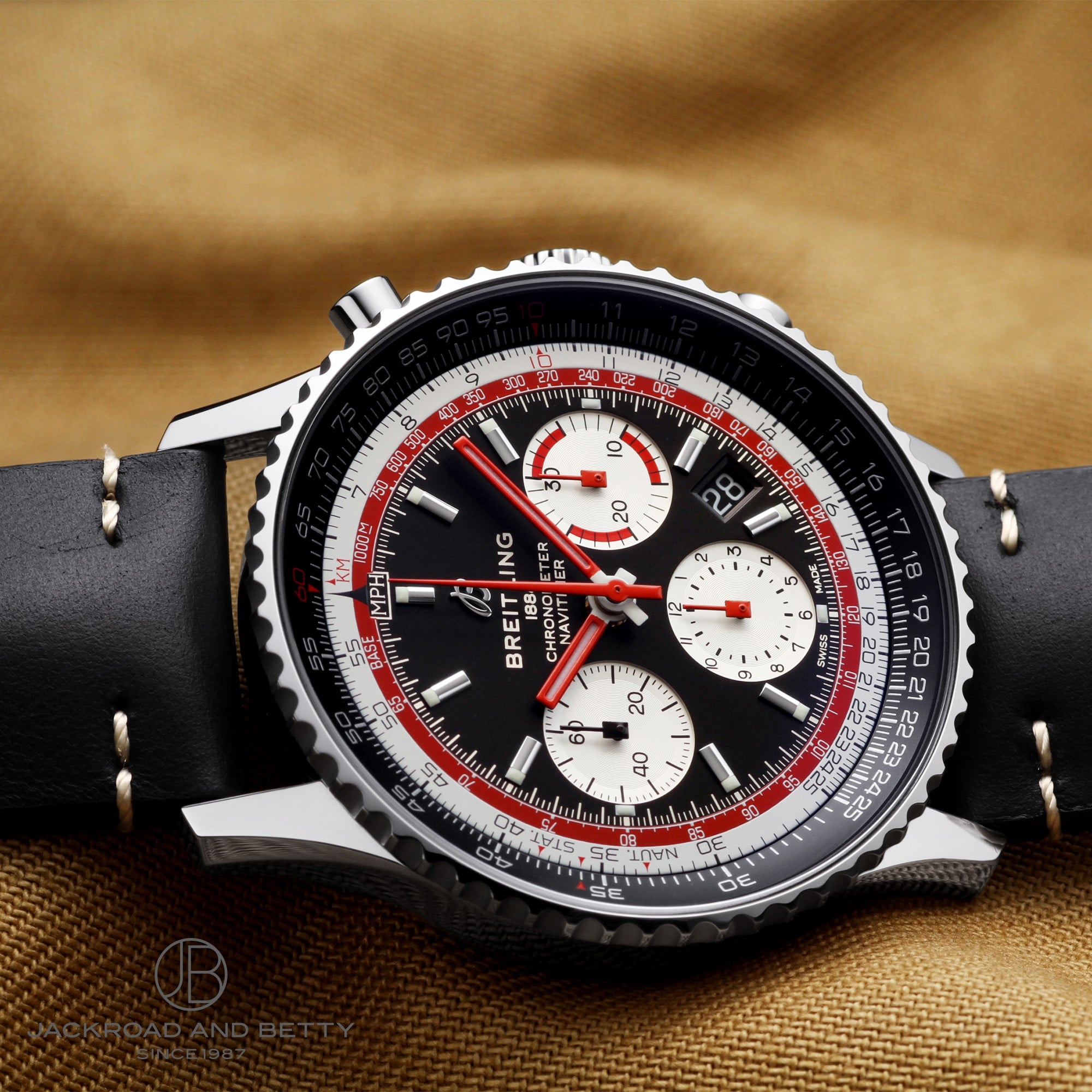 ブライトリング BREITLING A23322 ナビタイマー クロノグラフ 自動巻き メンズ 良品 _746548