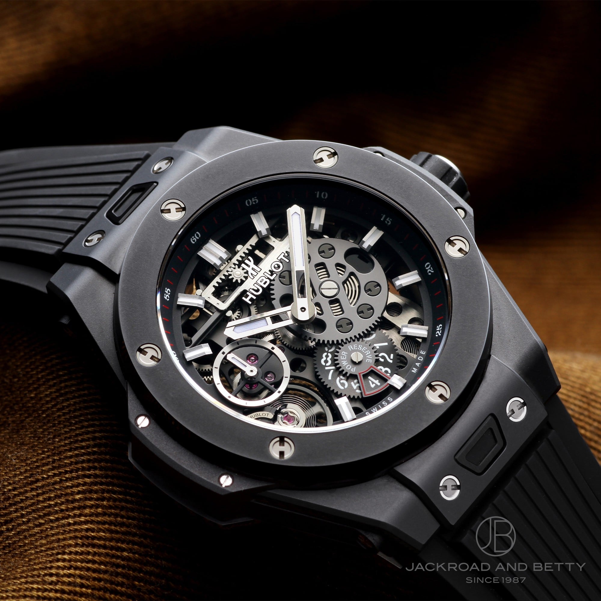 ウブロ HUBLOT 361.CV.1270.RX.1104 ビッグバン ブラックマジック ダイヤベゼル クォーツ ボーイズ _756573