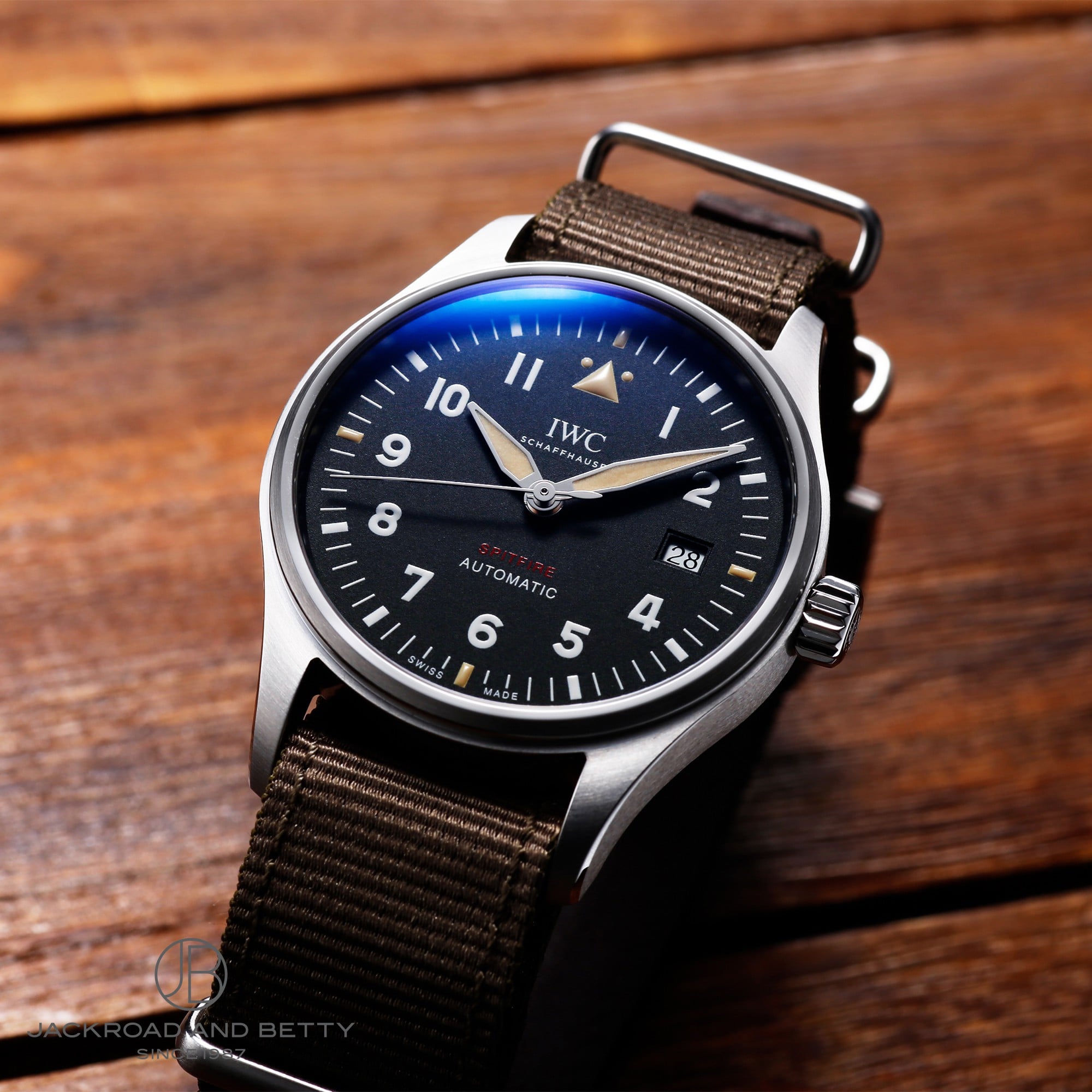 パイロットウォッチ オートマティック スピットファイア Ref.IW326801 品 メンズ 腕時計