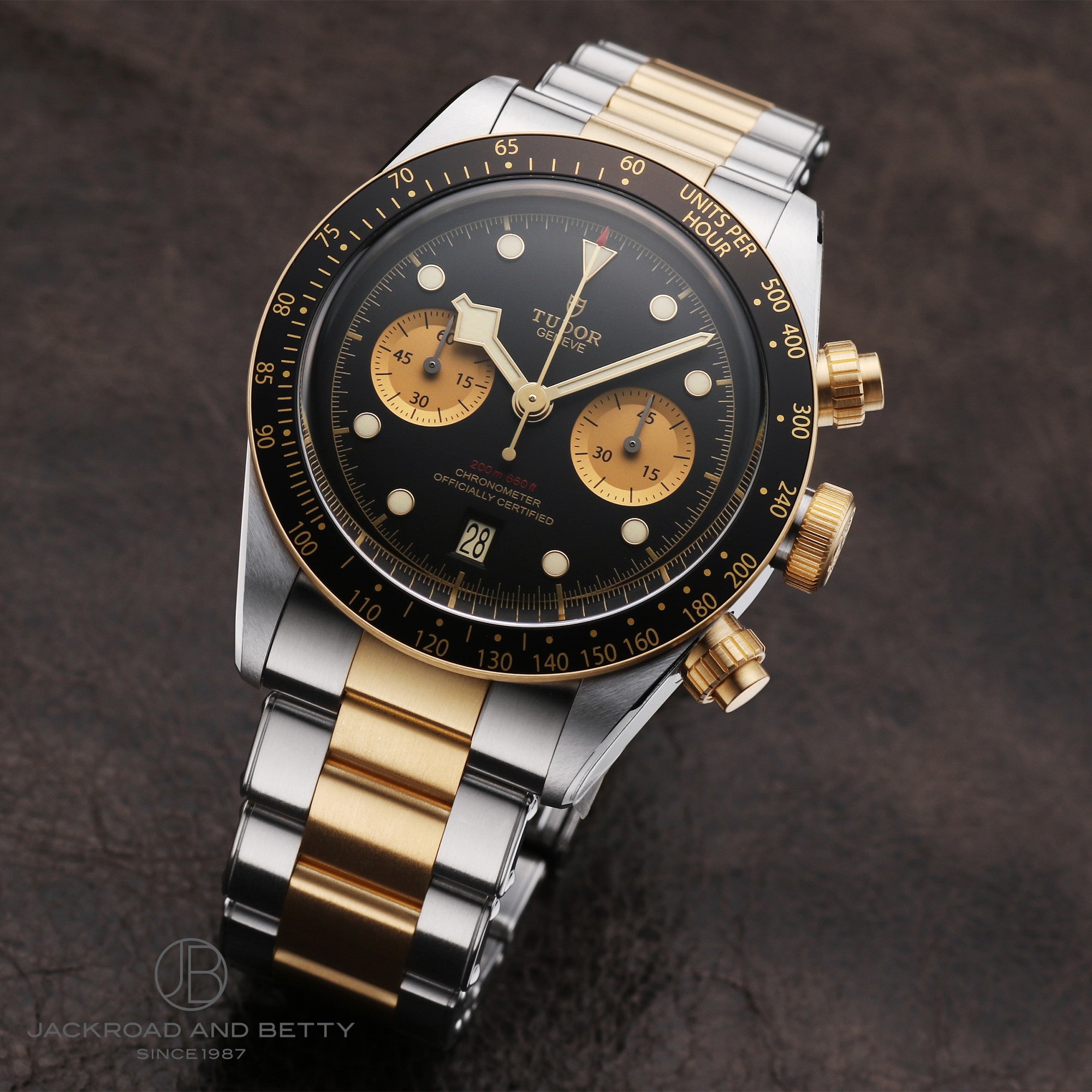 チュードル TUDOR 79363N ブラックベイ クロノ S&G クロノグラフ 自動巻き メンズ 極美品 箱・保証書付き_767087