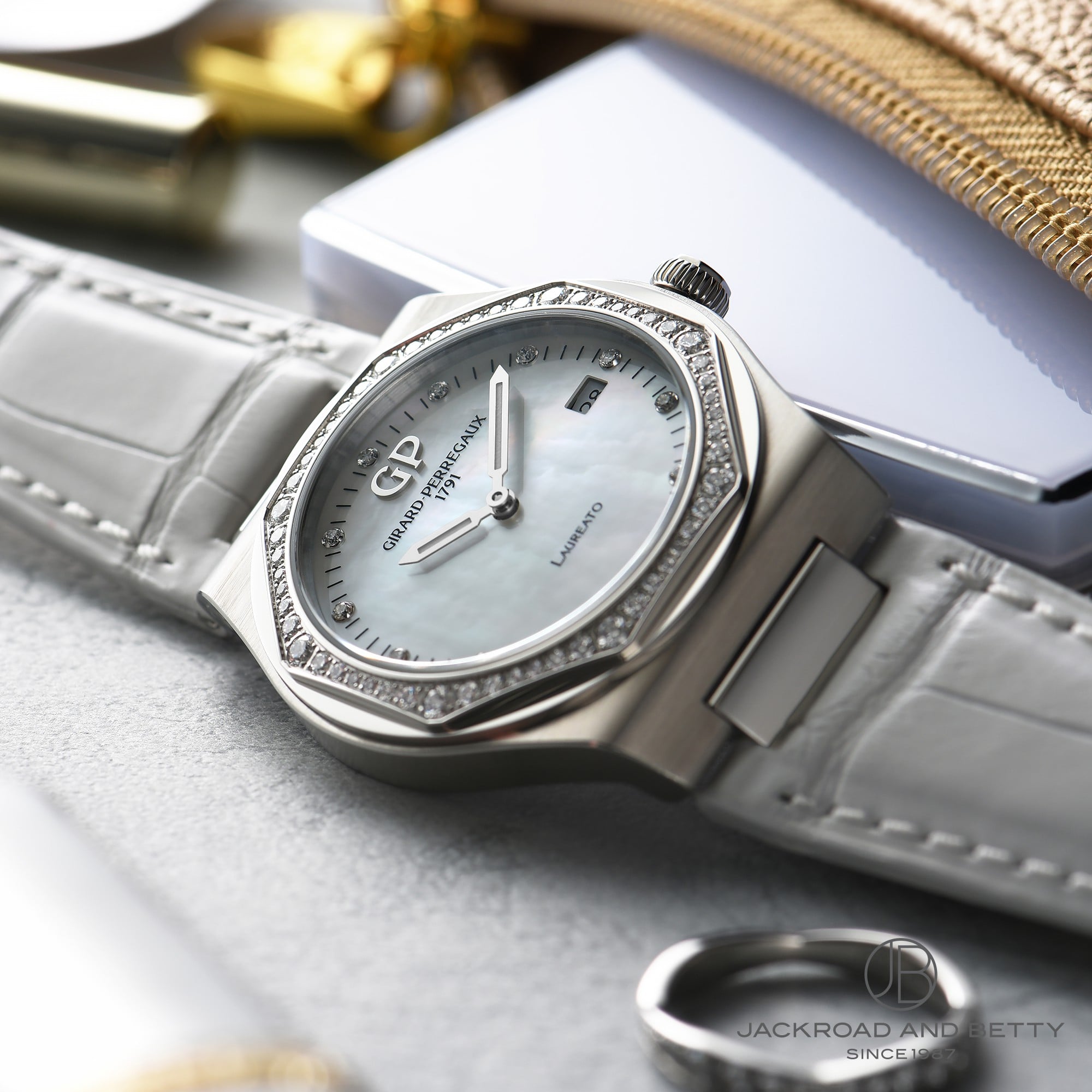 ロレアート 34mm[80189D11A1830CB7A] Laureato 34mm | ジラール
