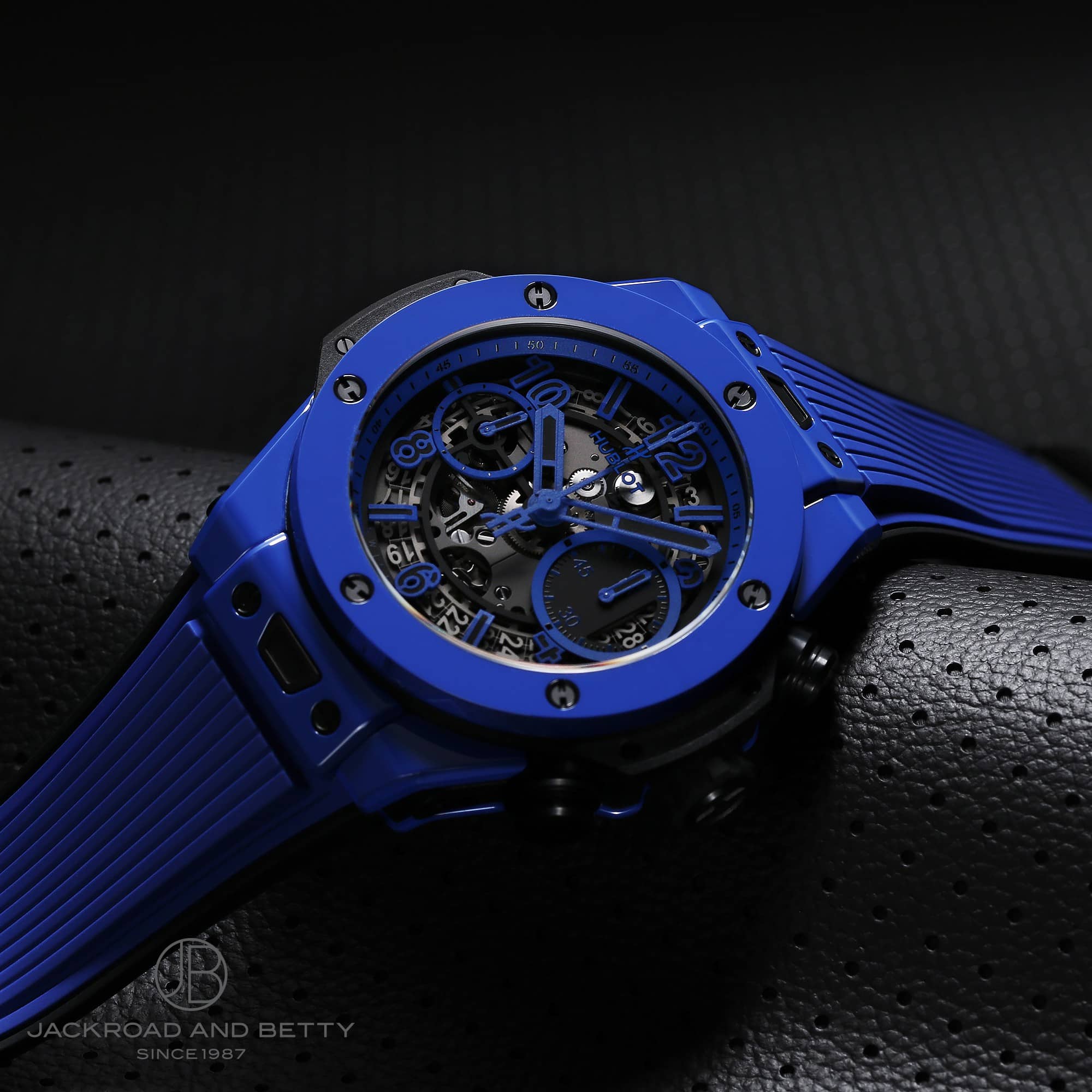 ウブロ HUBLOT ビッグバンウニコ ブルーマジック 腕時計 メンズ