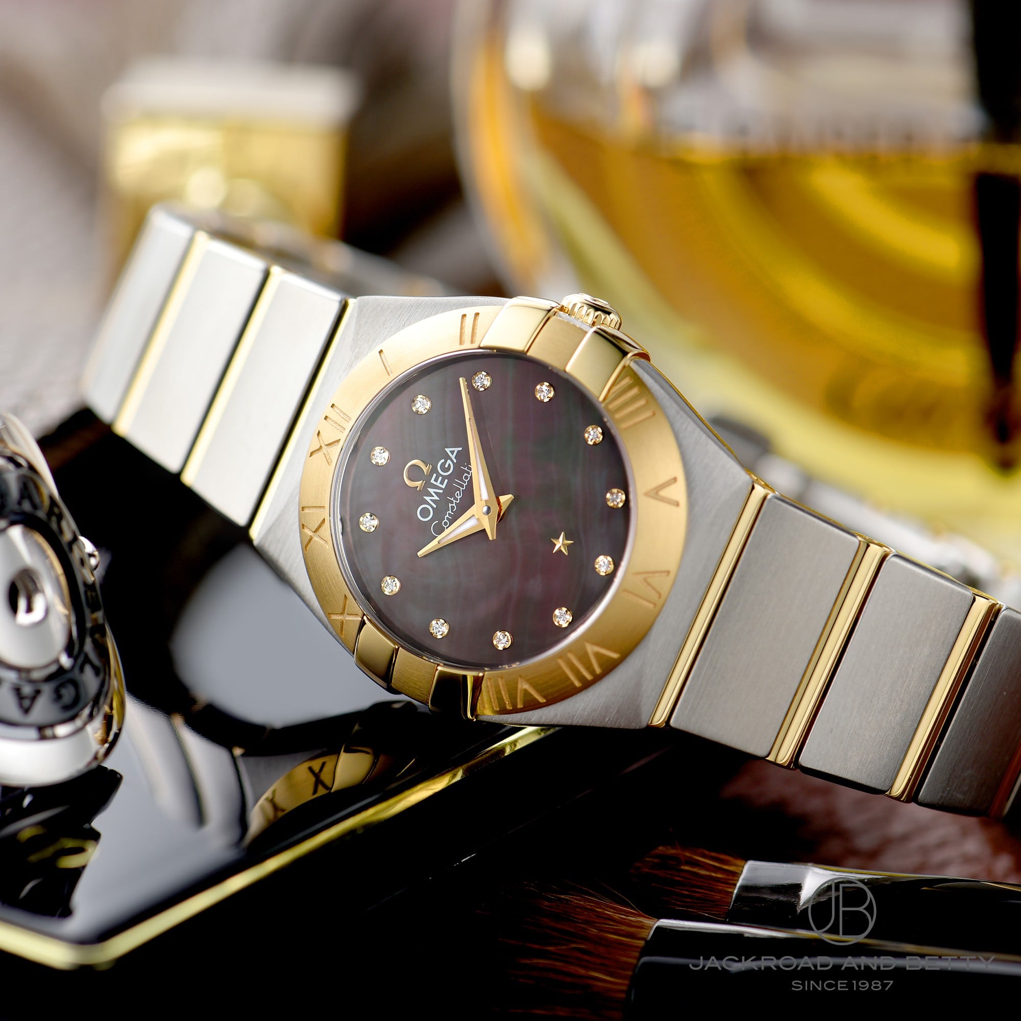 オメガ OMEGA コンステレーション ブラッシュ クォーツ タヒチ 123.10.24.60.57.003 新品 時計 レディース  レディース腕時計