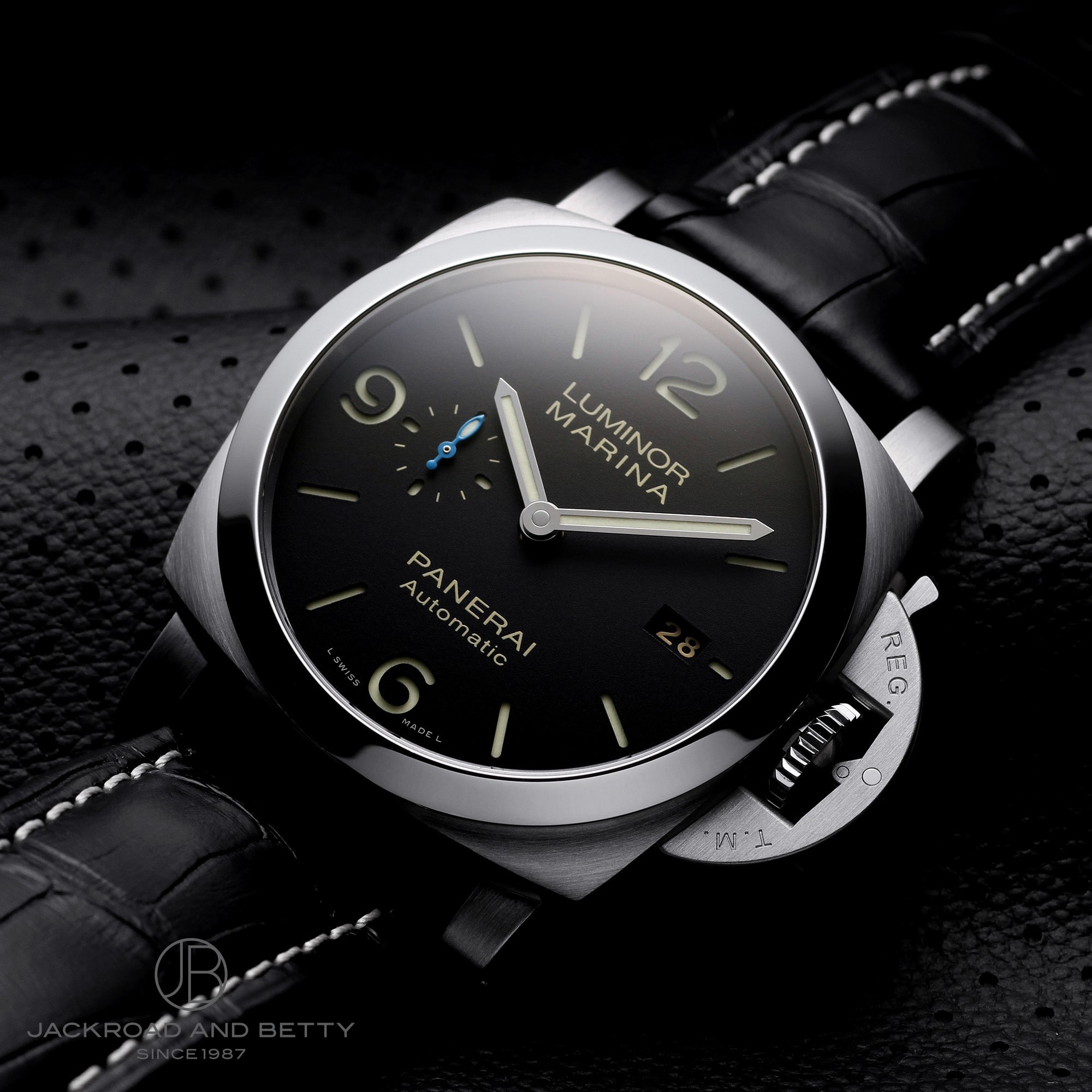 人気TOP パネライ PANERAI メンズ 腕時計 新品 ブラック文字盤 PAM01312 アッチャイオ オートマティック 3デイズ 1950  マリーナ ルミノール - レディース腕時計 - www.koblenz.lv