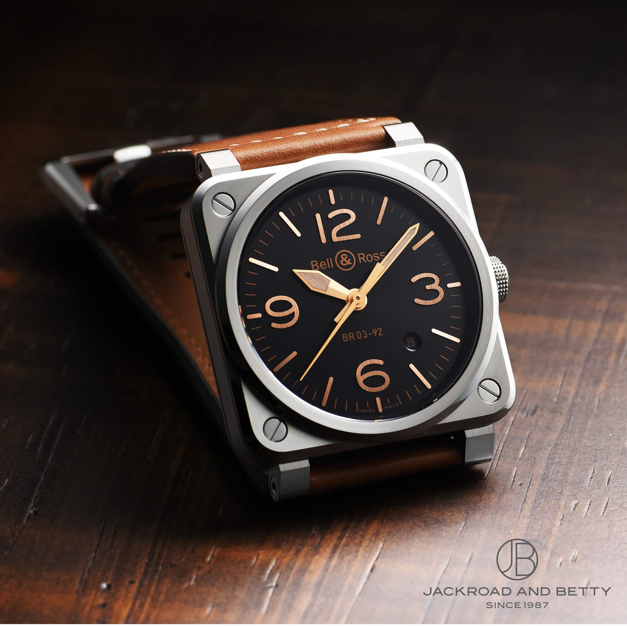 Bell＆Ross ベル＆ロス BR03-92 ゴールデンヘリテージ BR03-92-S