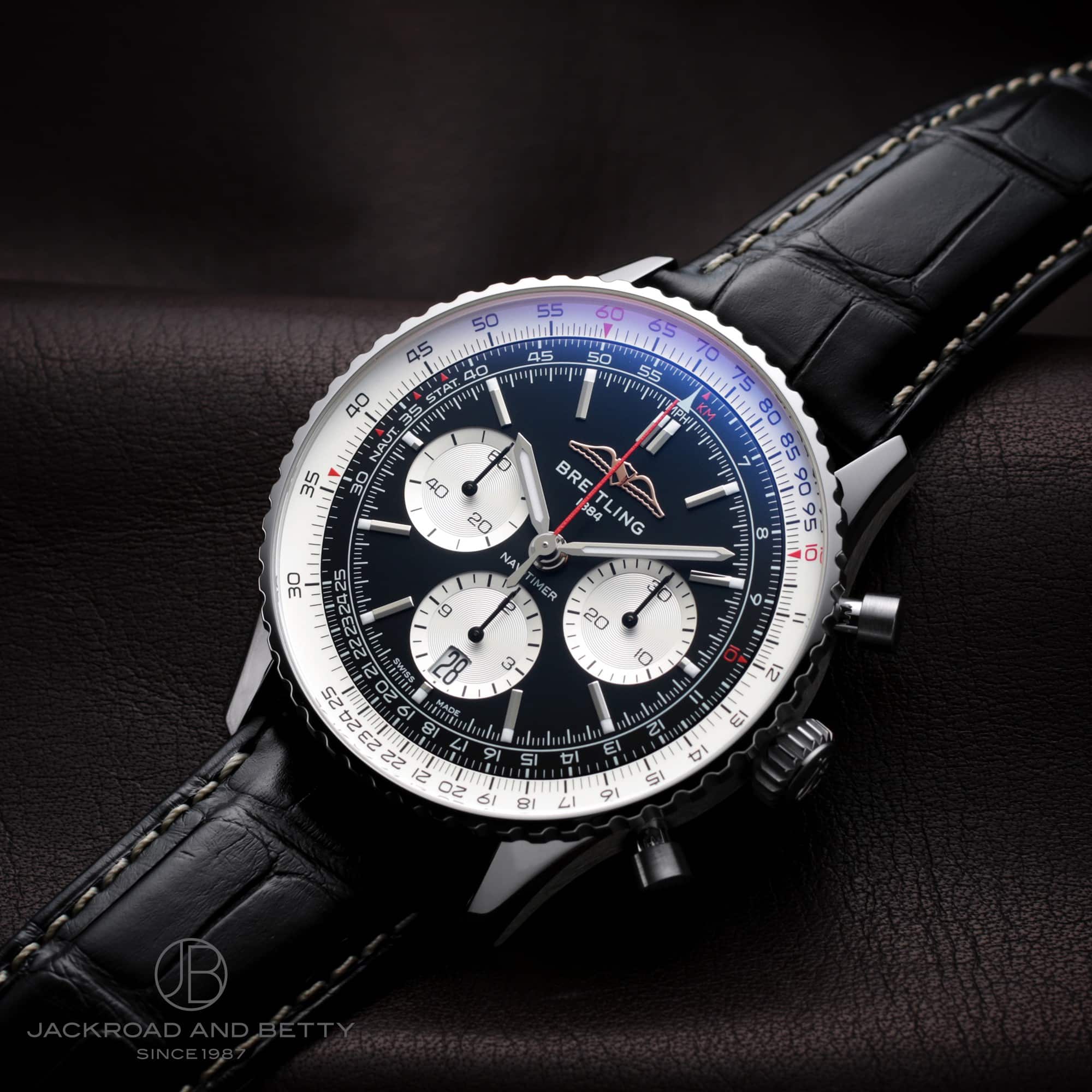 ブライトリング BREITLING ナビタイマー8 クロノグラフ 43 A13314 メンズ 腕時計 デイデイト 自動巻き Navitimer8 VLP 90171562