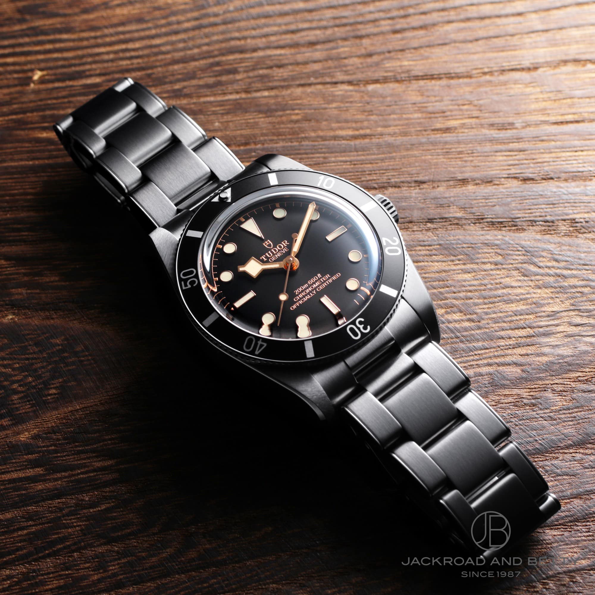 未使用 チューダー / チュードル TUDOR 79000N ブラック メンズ 腕時計