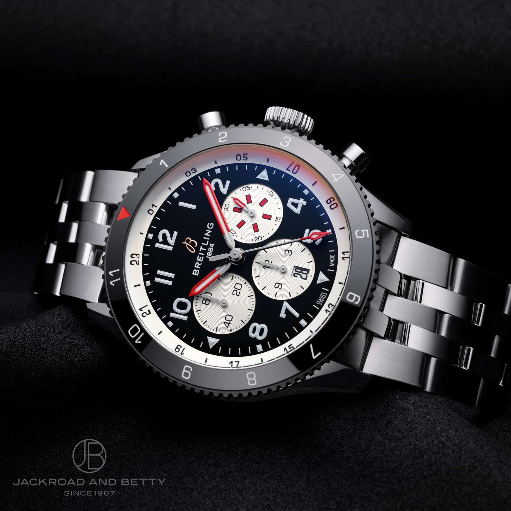 ブライトリング スーパーアヴィ B04 クロノグラフ GMT46 モスキート YB04451A1B1A1 イメージ写真