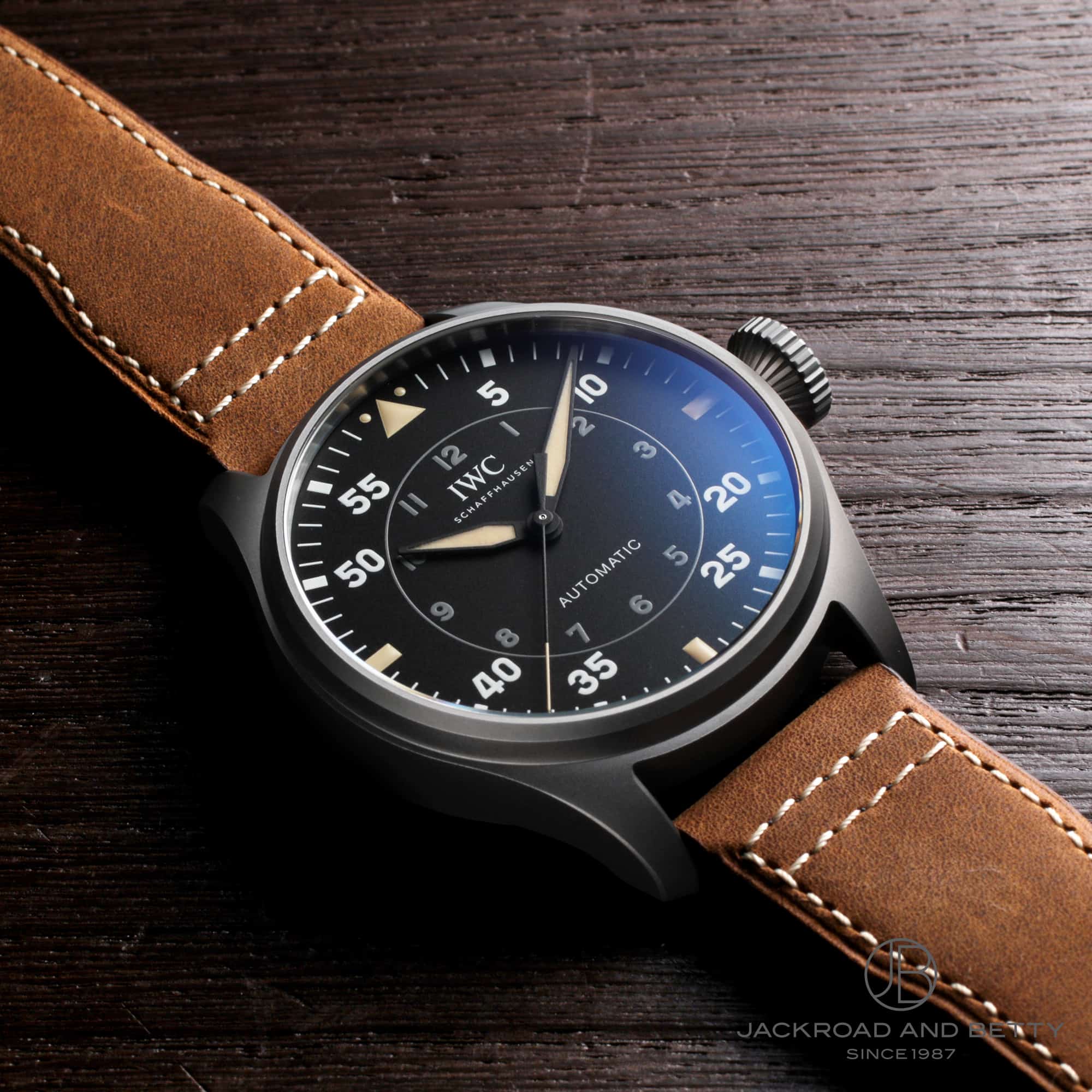 インターナショナルウォッチカンパニー IWC IW329701 ブラック メンズ 腕時計