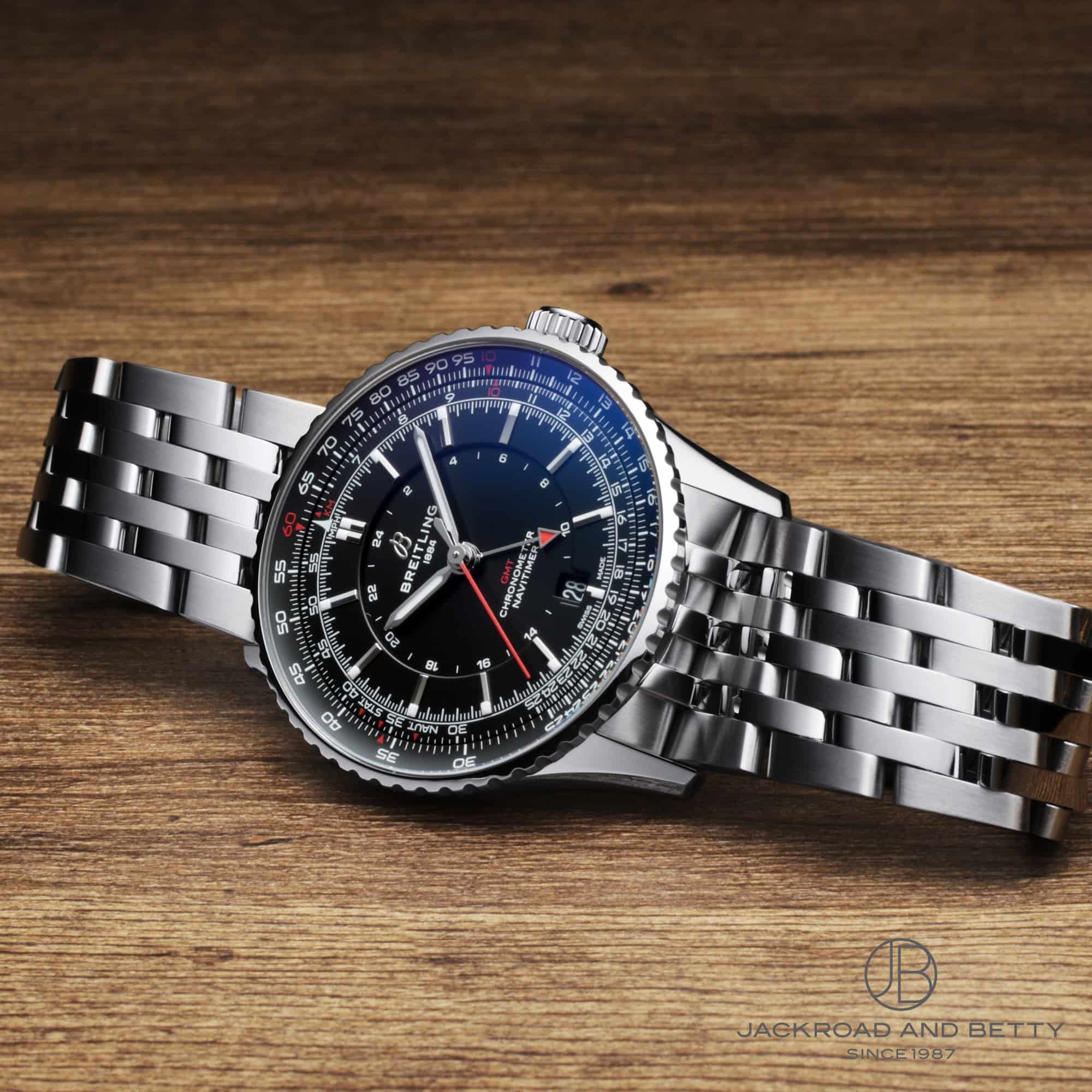 ナビタイマー オートマチック GMT 41[A32310251B1A1] Navitimer